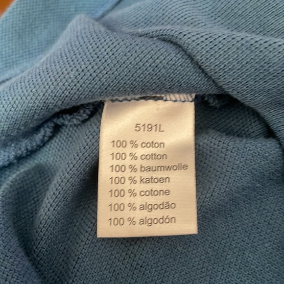 Men’s Lacoste Blue XL (6) two button polo shirt - Picture 6 of 6